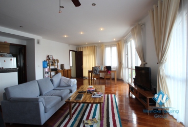 Lake view 02 bedroom apartment for rent in Westlake area, Hanoi- fully furnished